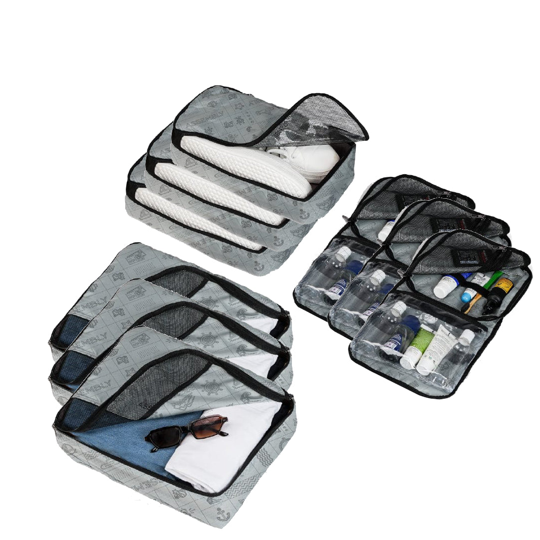 Complete Packing Cubes Kit - 3 Sets