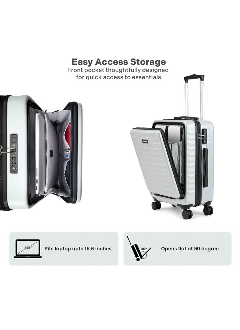 StarkPro Combo | Silver | Set of 4 Luggage