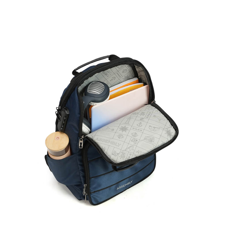 Unisex Enzo Blue | Laptop Backpack | Premium Office Laptop Bag