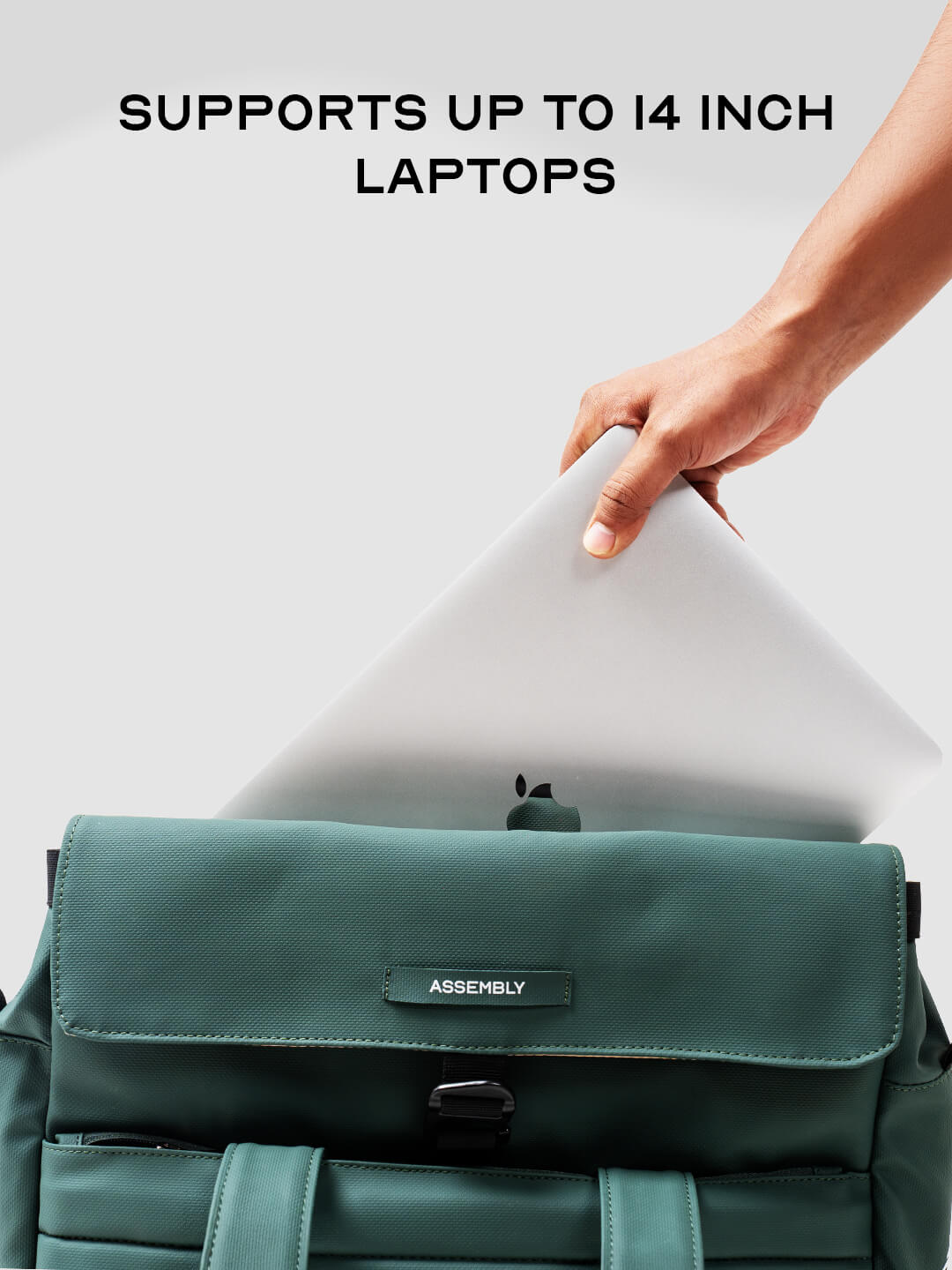 Stark Messenger | Green | Everyday Office Laptop Bag