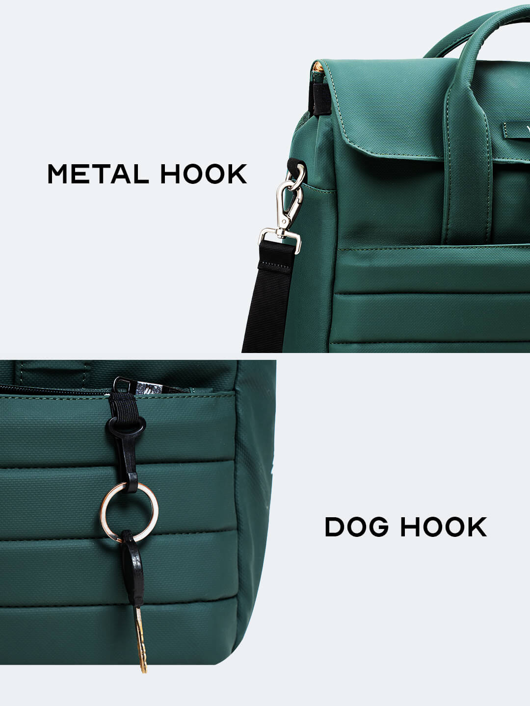 Stark Messenger | Green | Everyday Office Laptop Bag