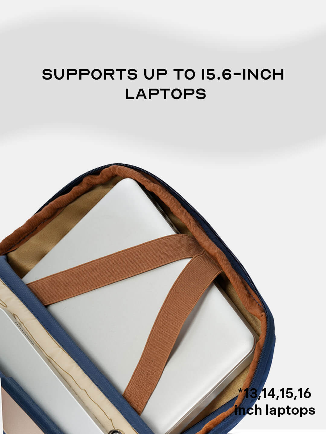 Rover Backpack | Blue | Everyday Laptop Backpack