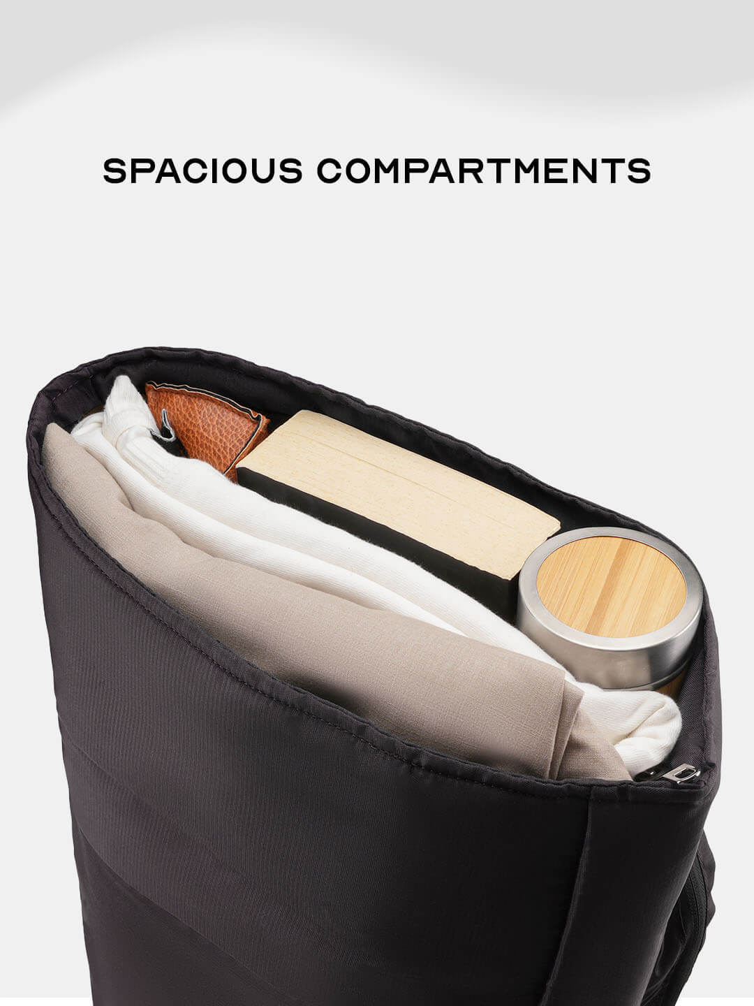 Oblique Laptop Backpack | Black | 15.6" Travel & Work Pack