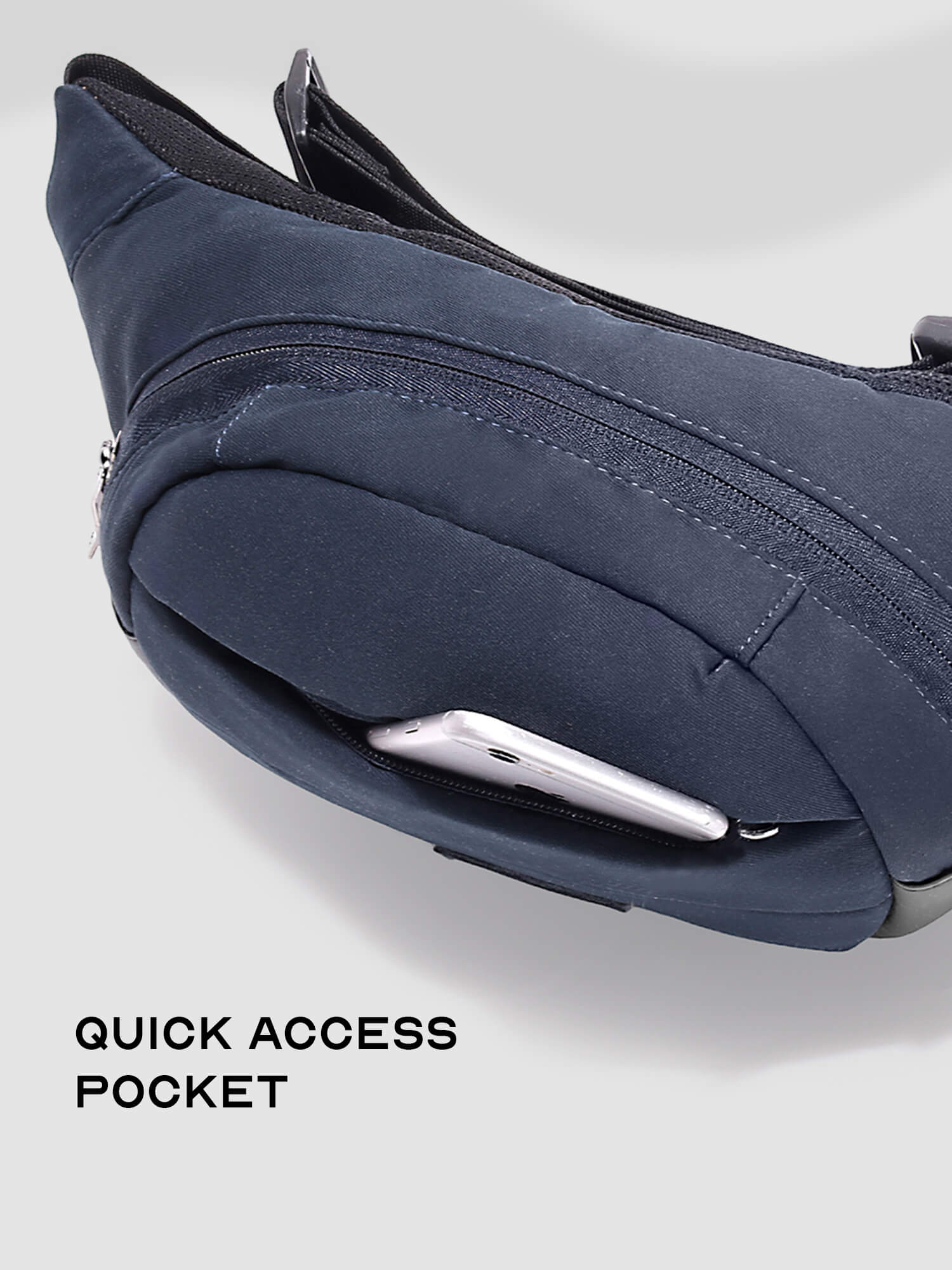 Float Fanny Pack | Navy Blue | Crossbody Bag