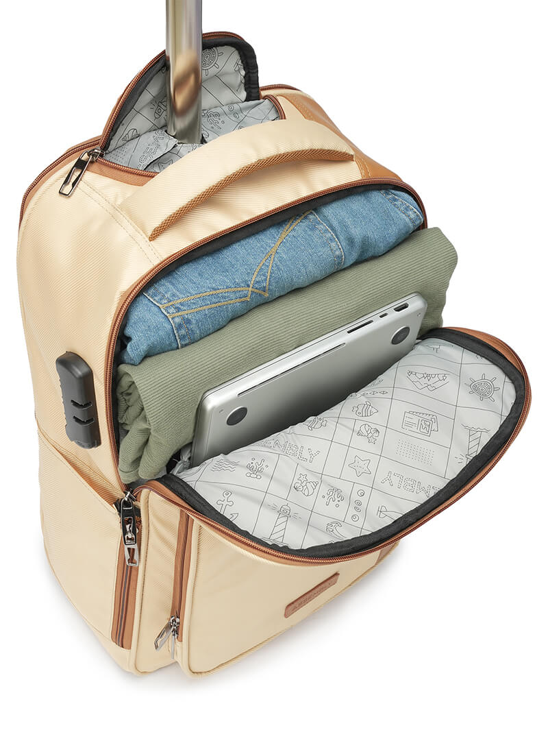 Slim laptop 2024 trolley bag