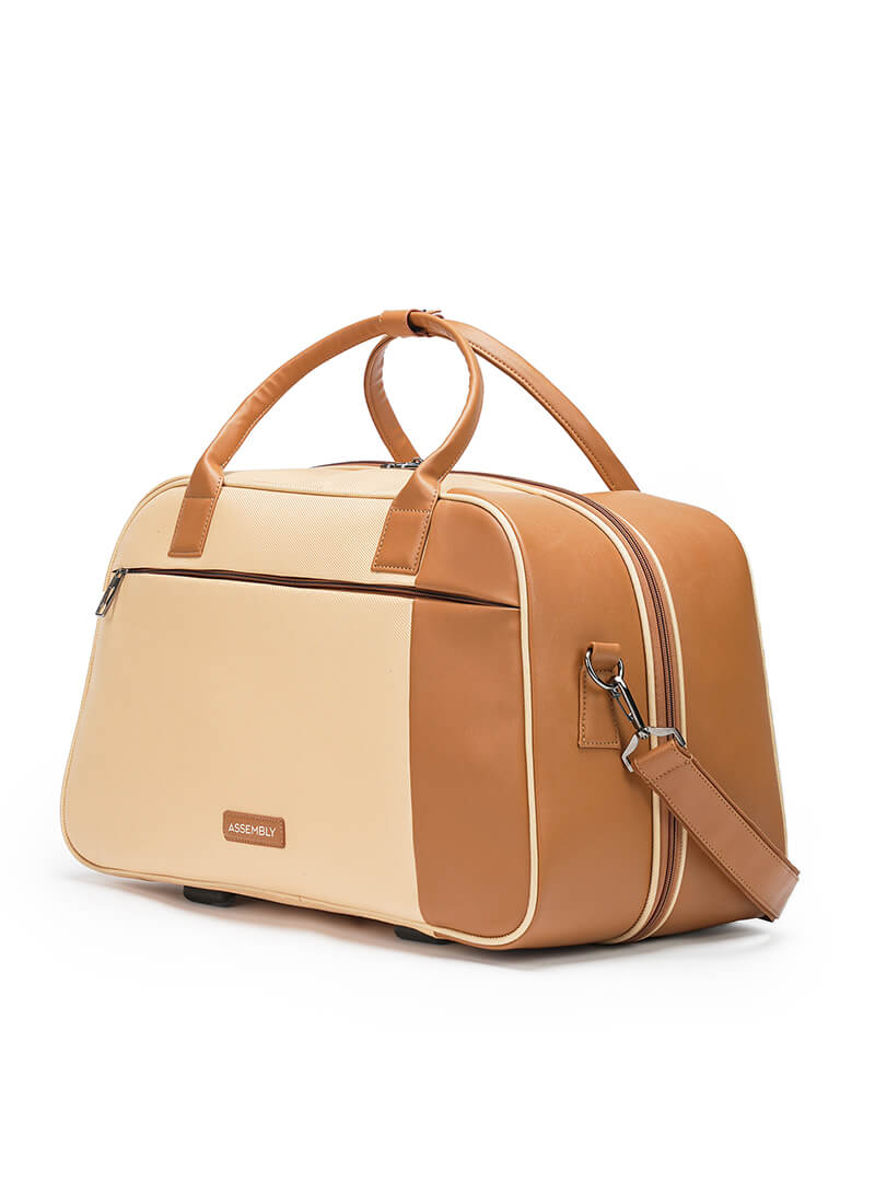 Verve | Beige | Premium Duffle Bag