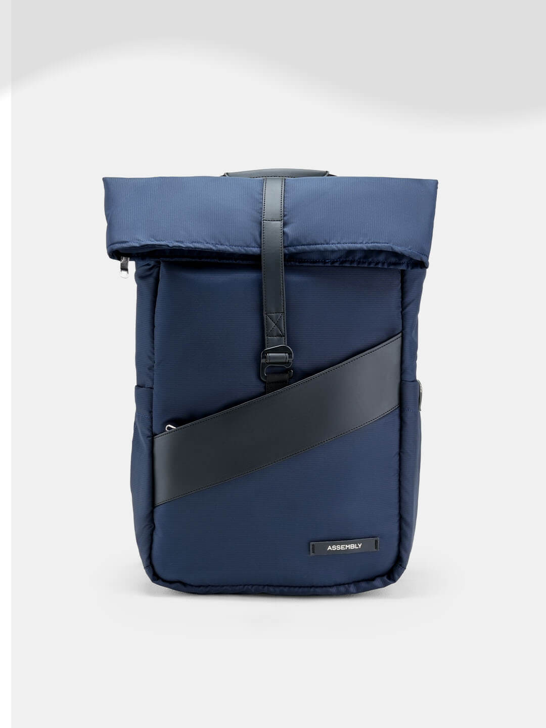 Oblique Laptop Backpack | Navy Blue | 15.6" Travel & Work Pack