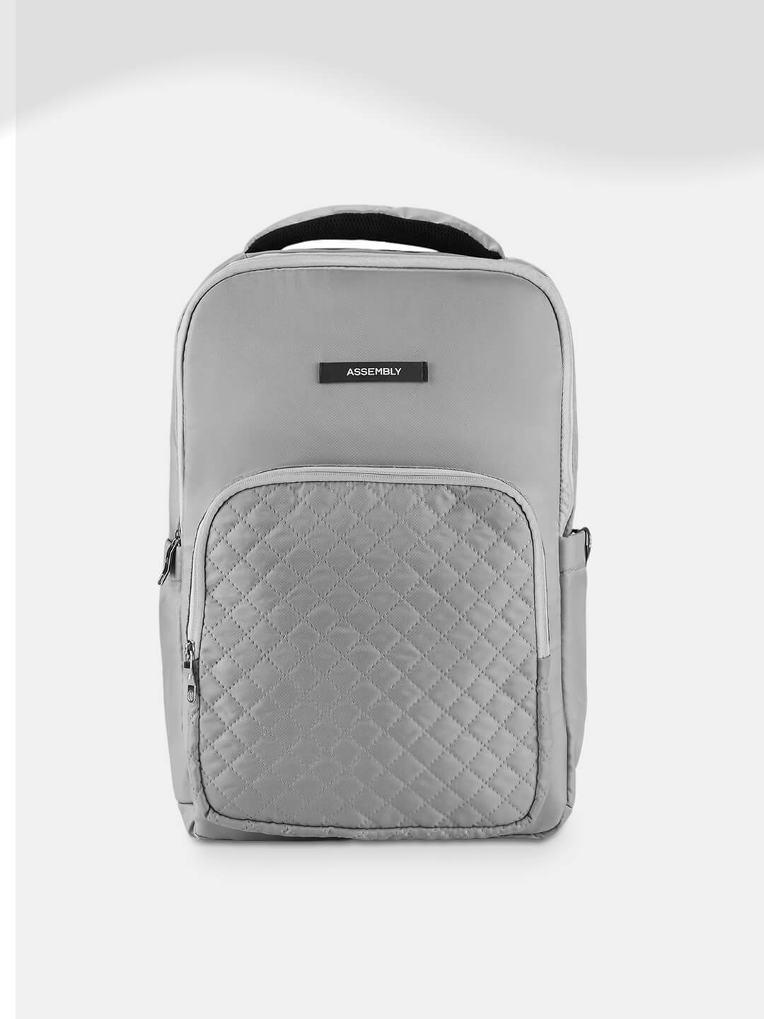 Pixel Laptop Backpack | Grey | Everyday Travel Bag for Work & College