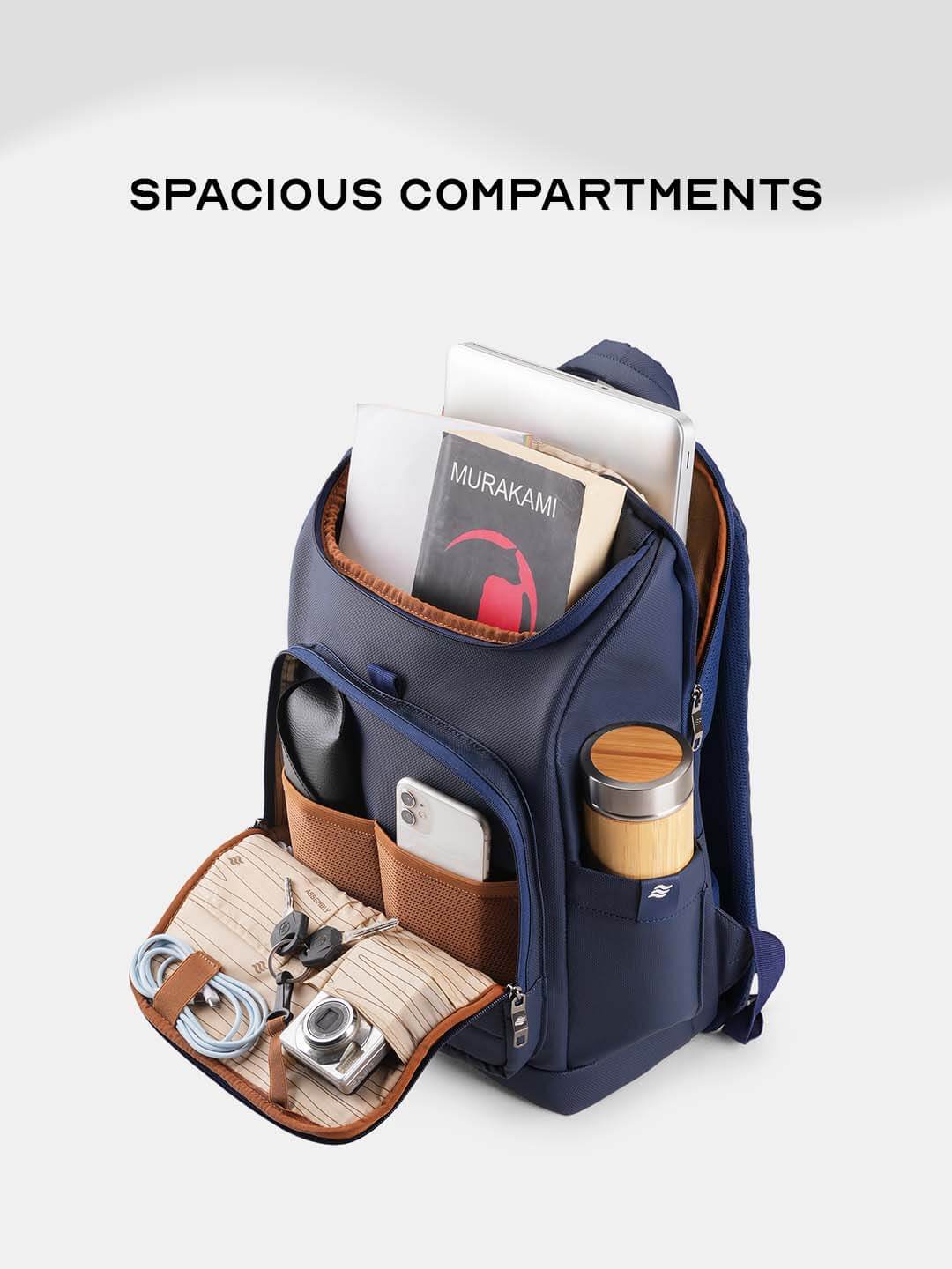 Stark Laptop Backpack Blue