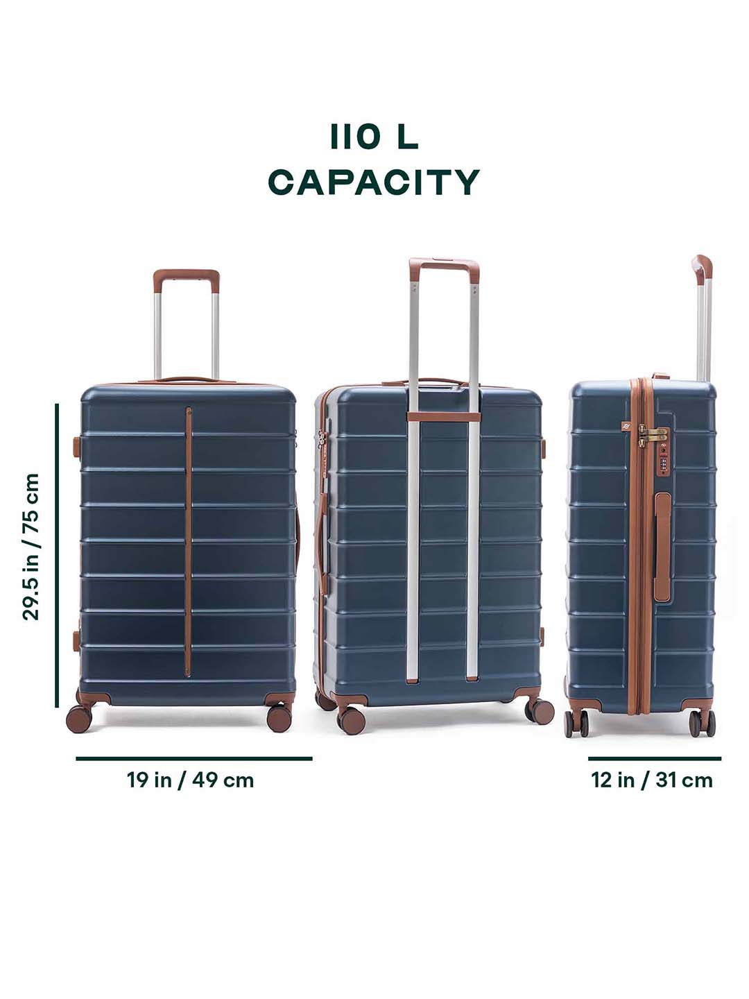 Odyssey | Ocean | Large Hard Luggage
