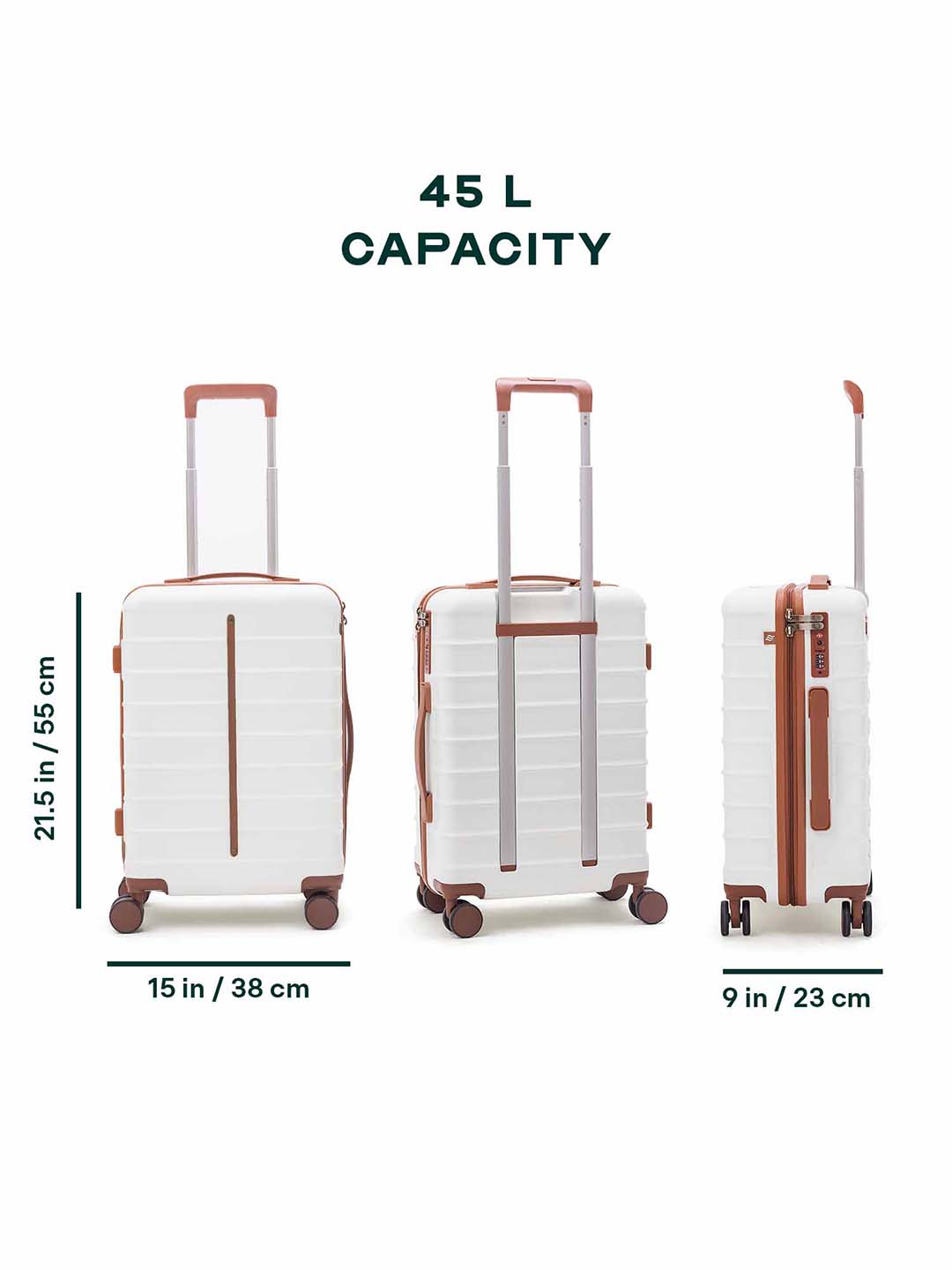 Odyssey | Sand | Cabin Hard Luggage