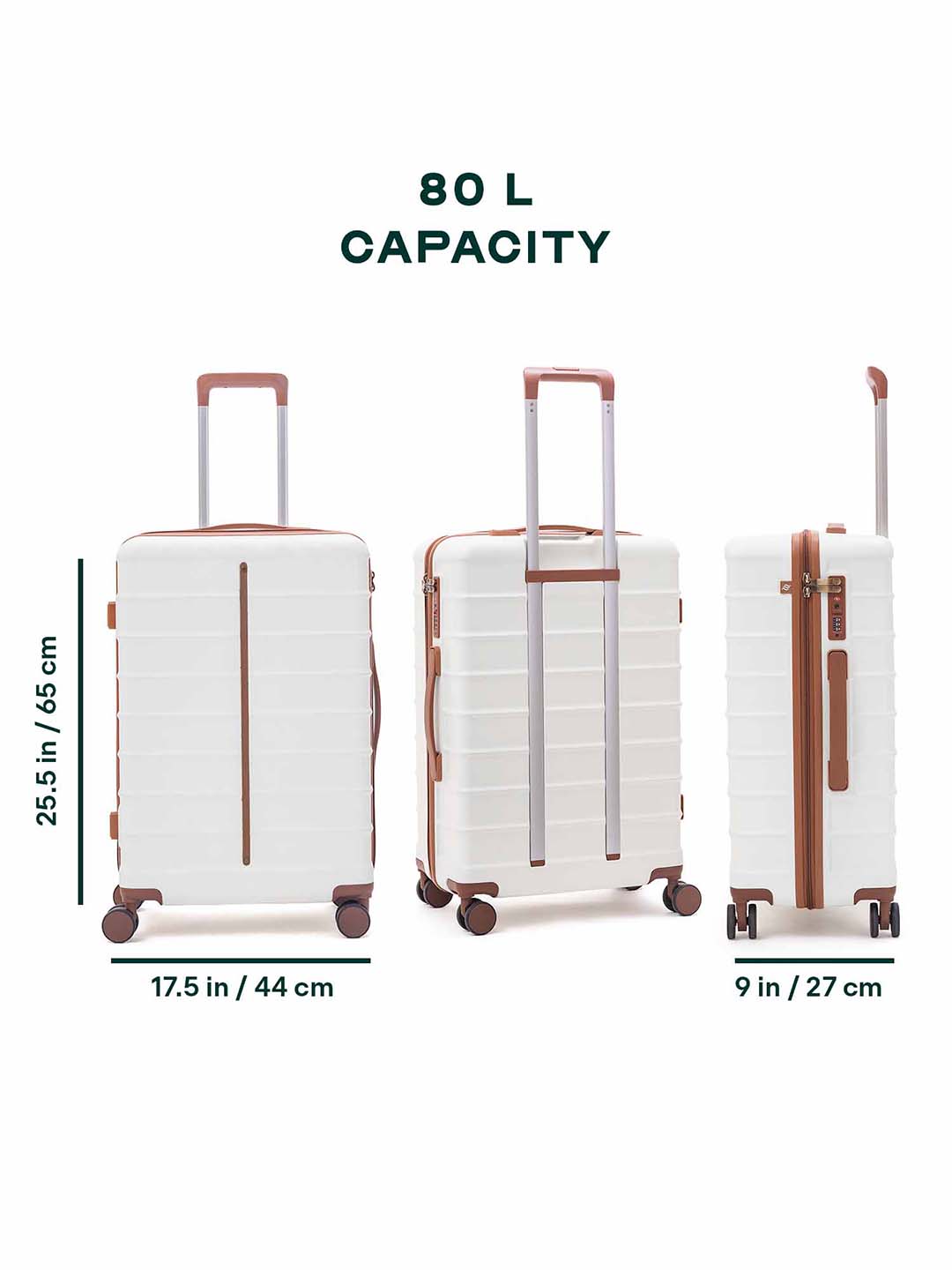 Buy Odyssey | Sand | Medium Hard Luggage – Check In Hard Luggage Online in India | Assembly