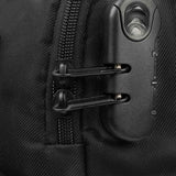 Unisex Laptop Backpack & Tech Kit Combo Black