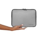 Unisex Laptop Backpack & Tech Kit Combo Grey
