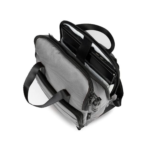 Unisex Laptop Backpack & Tech Kit Combo Grey