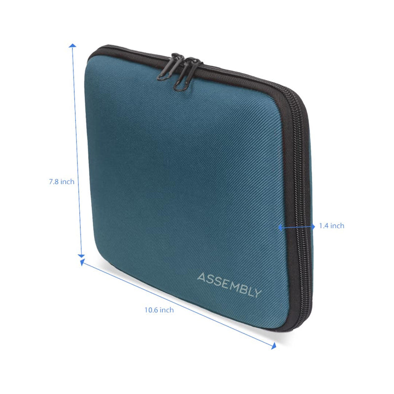 Unisex Laptop Bag & Tech Kit Combo Blue