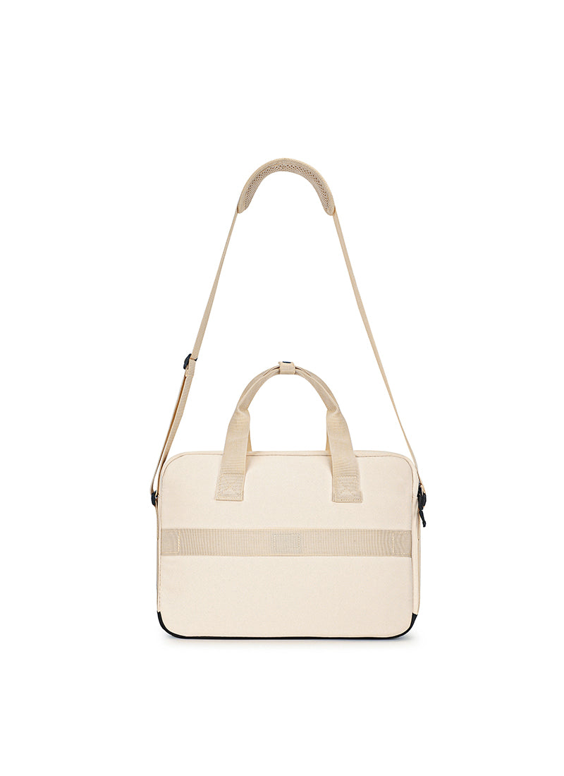 Float Messenger | Cream | Premium Laptop Bag