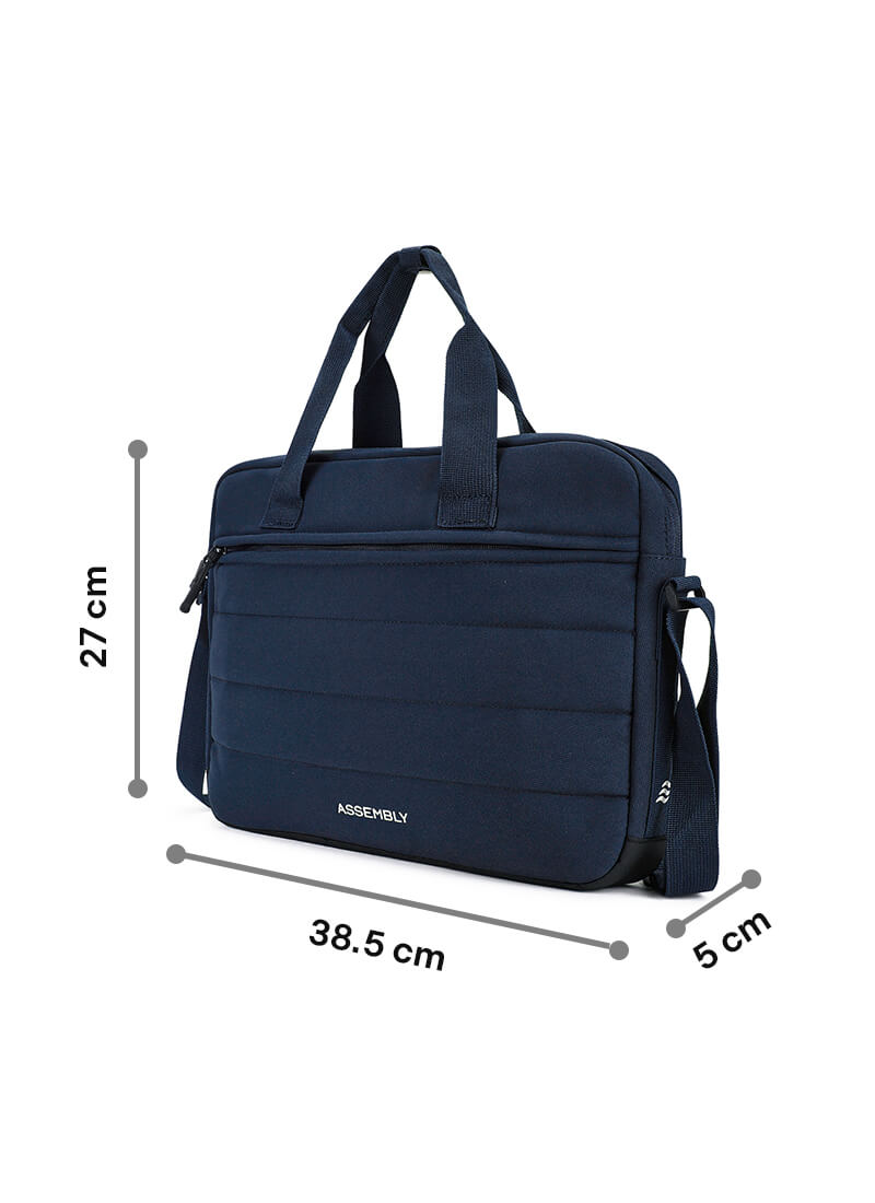 Float Messenger | Cobalt | Premium Laptop Bag