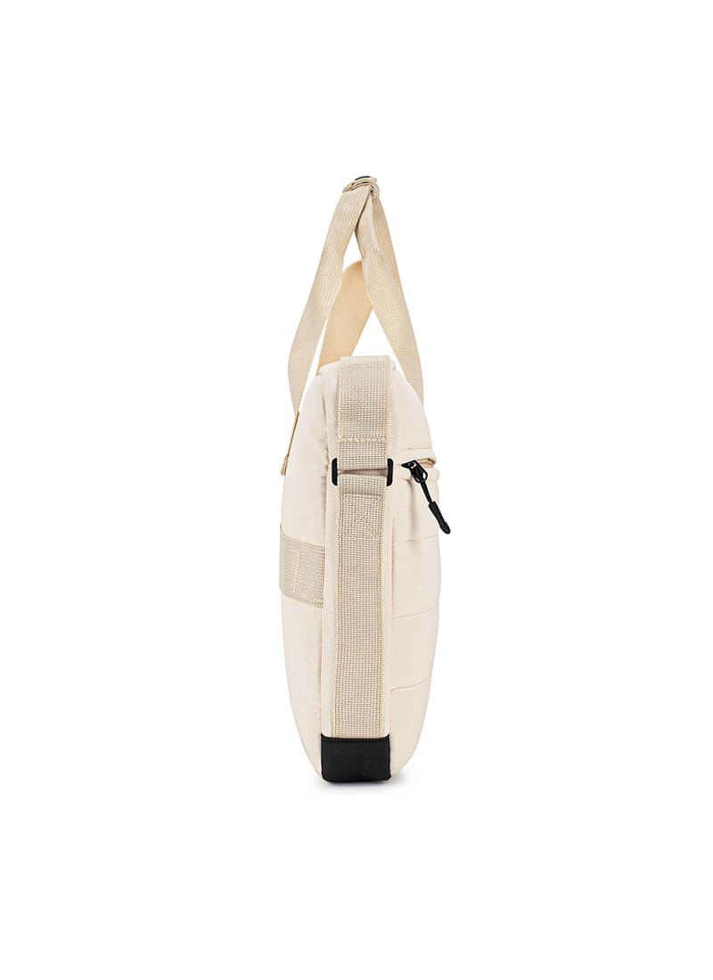 Float Laptop Messenger Bag Cream