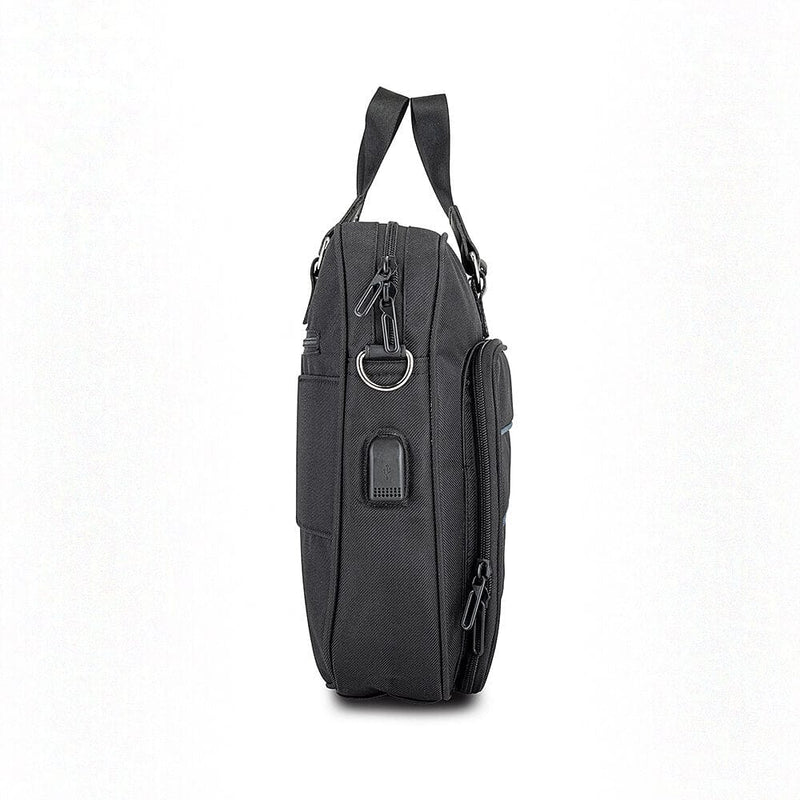 Unisex Neeson Black | Laptop Messenger Bag | Premium Office Laptop Bag