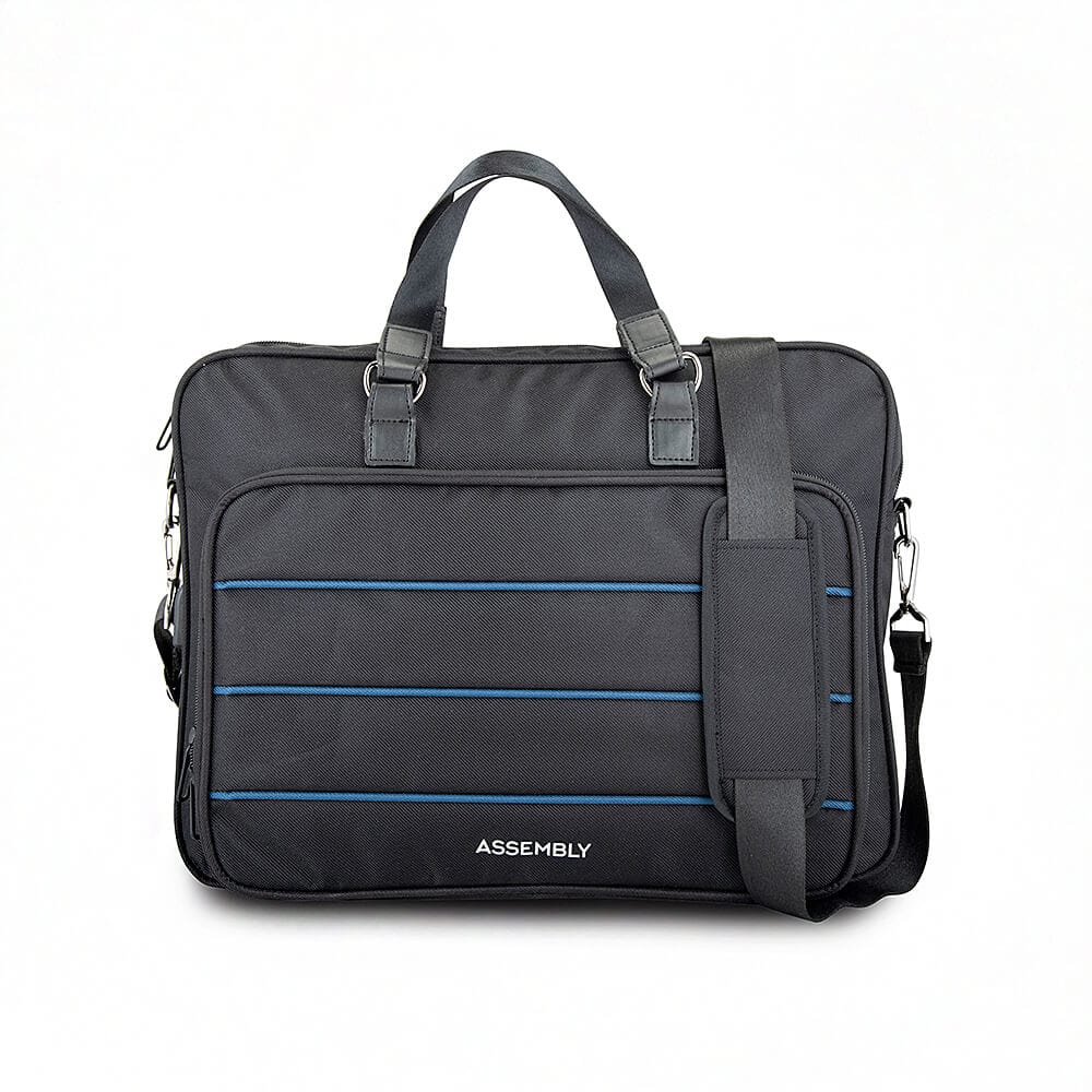 Neeson Black | Laptop Messenger Bag | Premium Office Laptop Bag