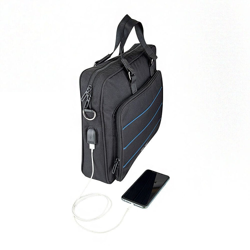 Unisex Neeson Black | Laptop Messenger Bag | Premium Office Laptop Bag