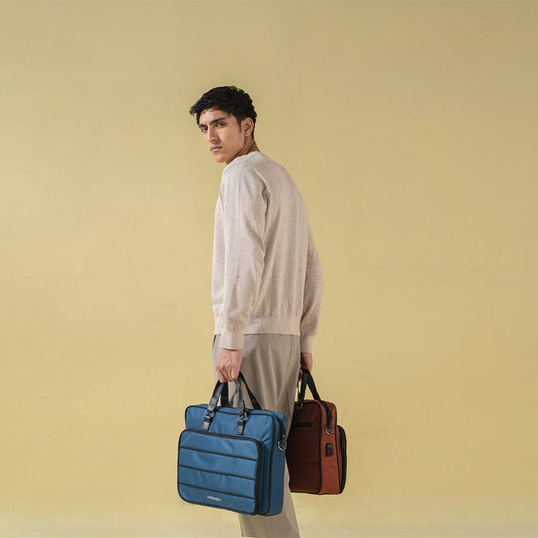 Unisex Neeson Grey | Laptop Messenger Bag | Premium Office Laptop Bag