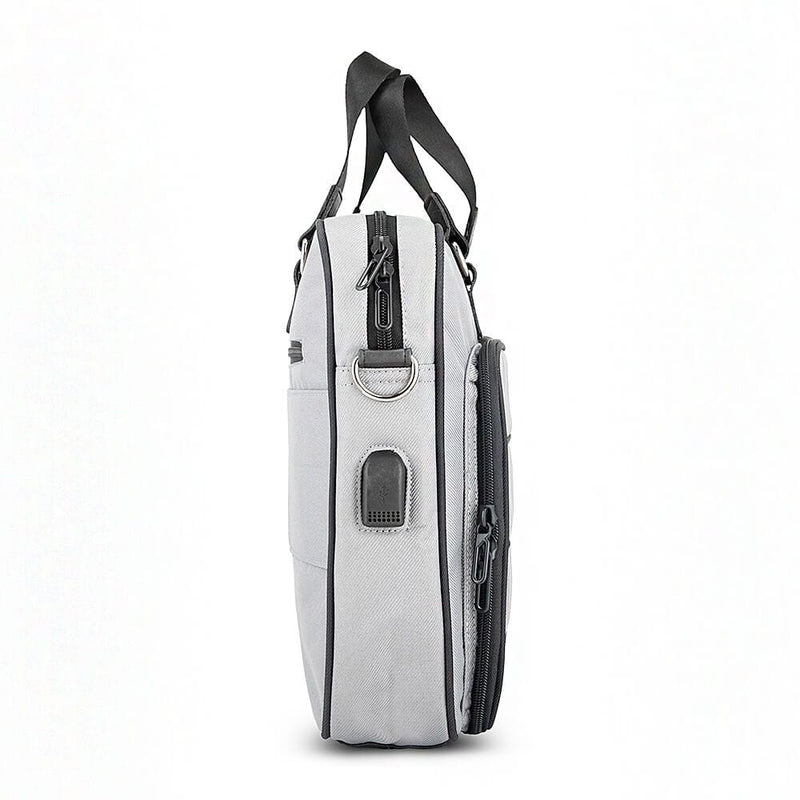 Unisex Neeson Grey | Laptop Messenger Bag | Premium Office Laptop Bag