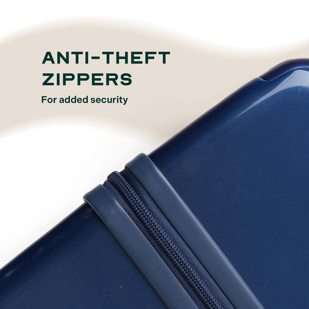 ObliquePro | Blue | Cabin Hard Luggage