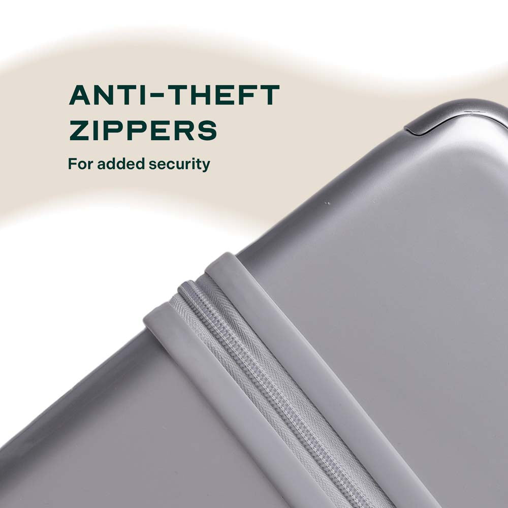 Oblique Combo | Silver | Set of 3 Hard Luggage