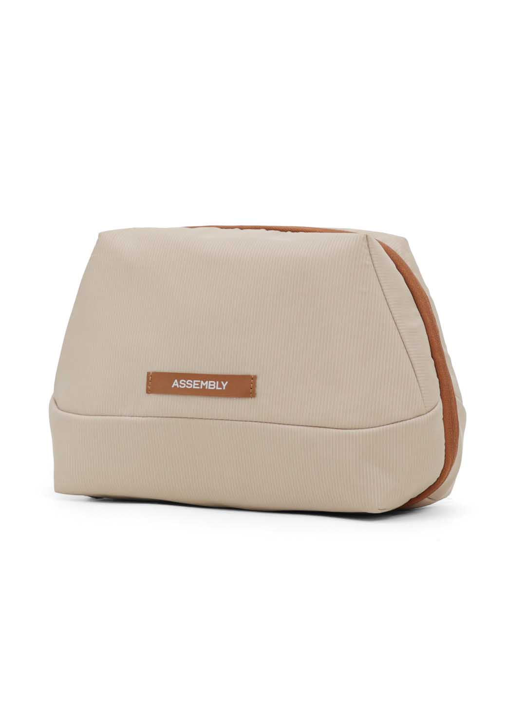Odyssey Vanity Case | Beige | Compact Travel Organiser For Long Or Short Trips