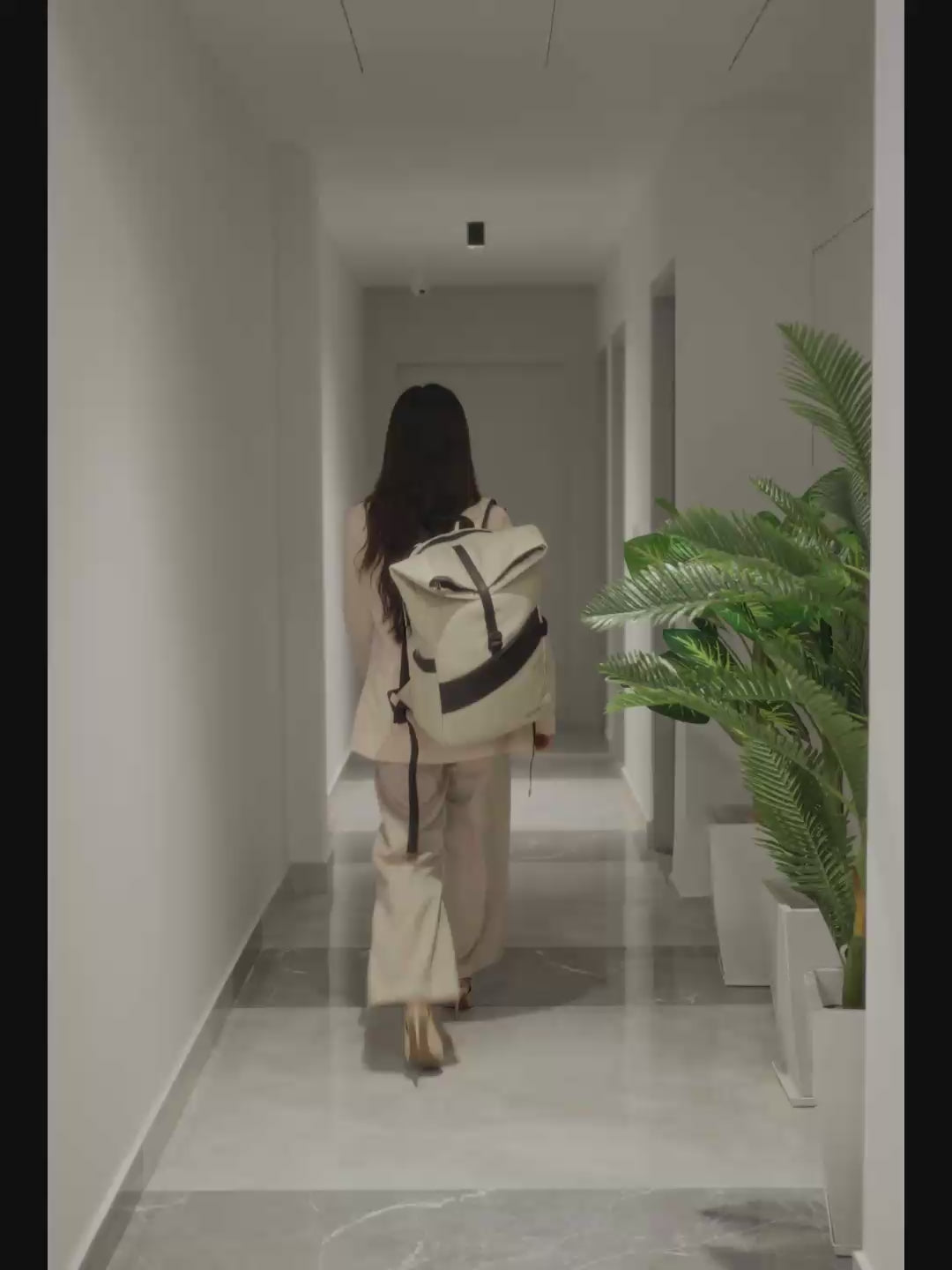 Oblique Backpack Video