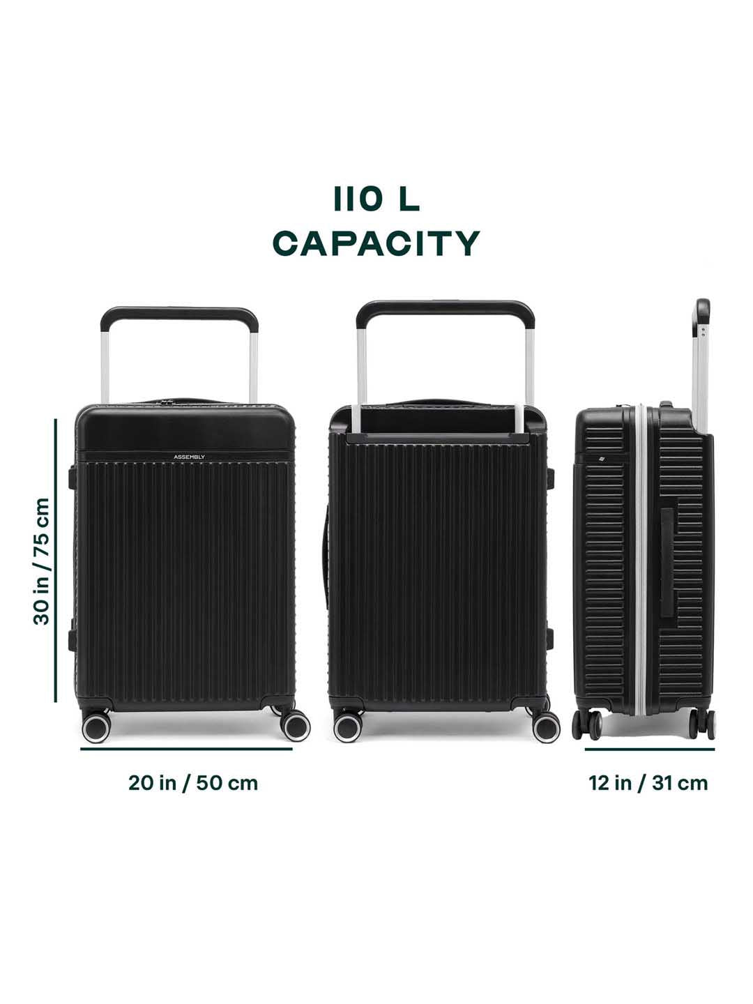 Rover | Black | Large Hard Luggage