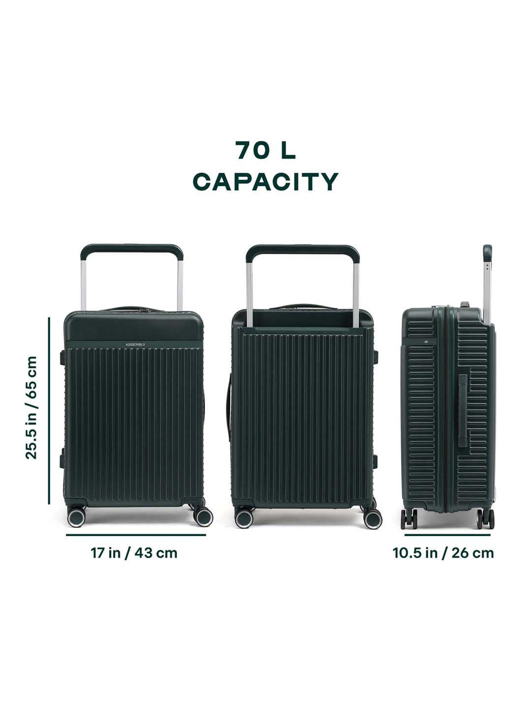 Rover | Green | Medium Hard Luggage