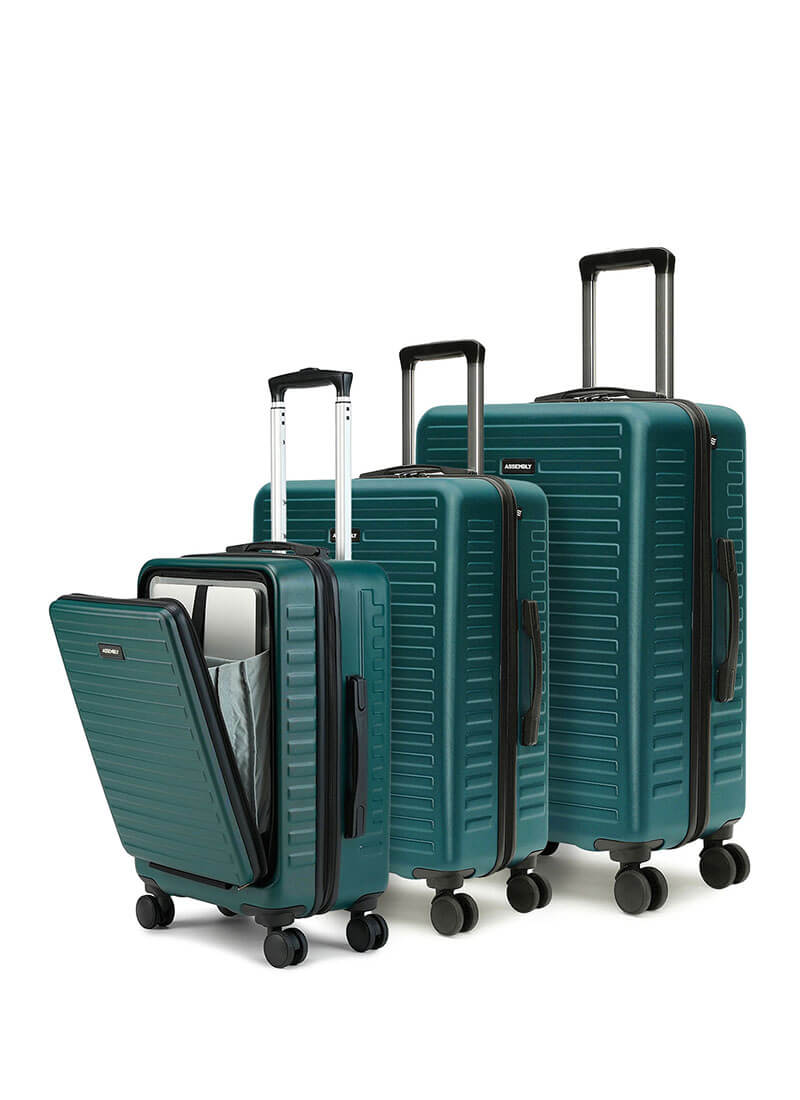 StarkPro Combo | Green | Set of 3 Luggage