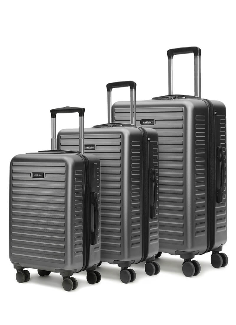 Stark Combo | Grey | Set of 3 Luggage