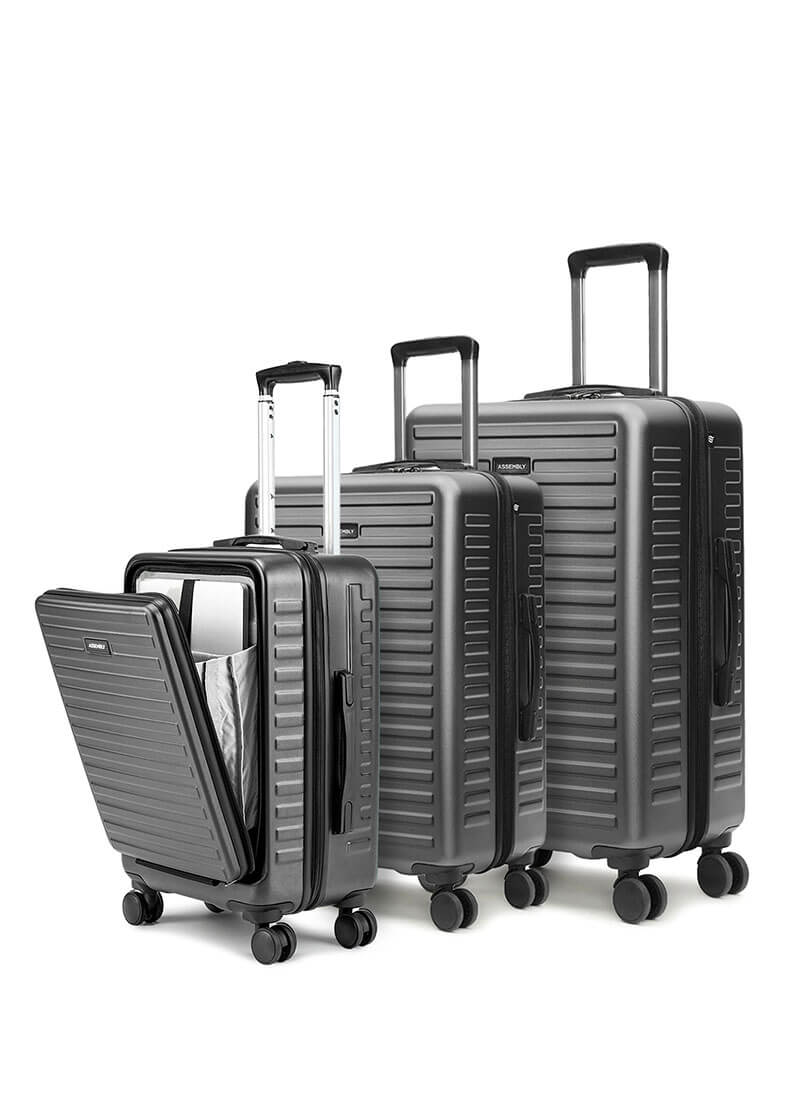 StarkPro Combo | Grey | Set of 3 Luggage