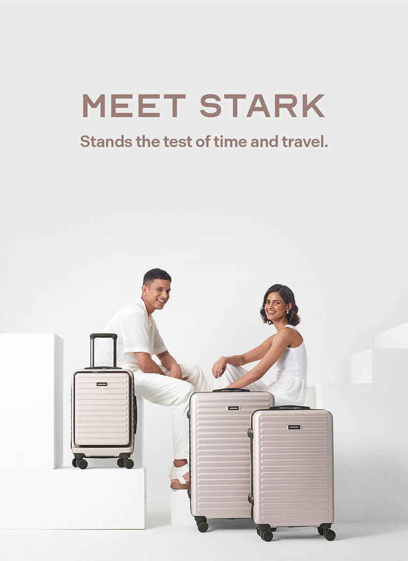 StarkPro Combo | Ivory | Set of 3 Luggage