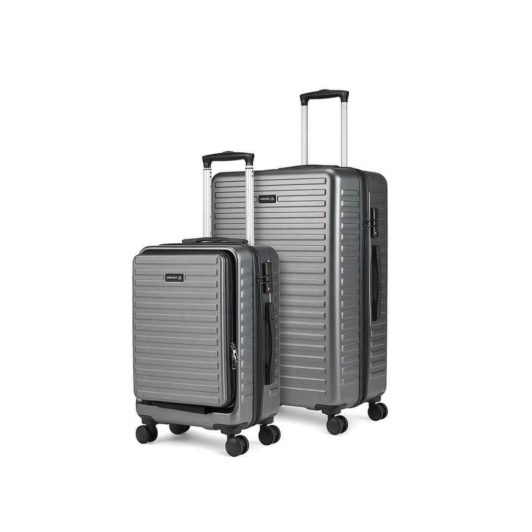 StarkPro Set | Cabin+Large Luggage | Grey – Assembly