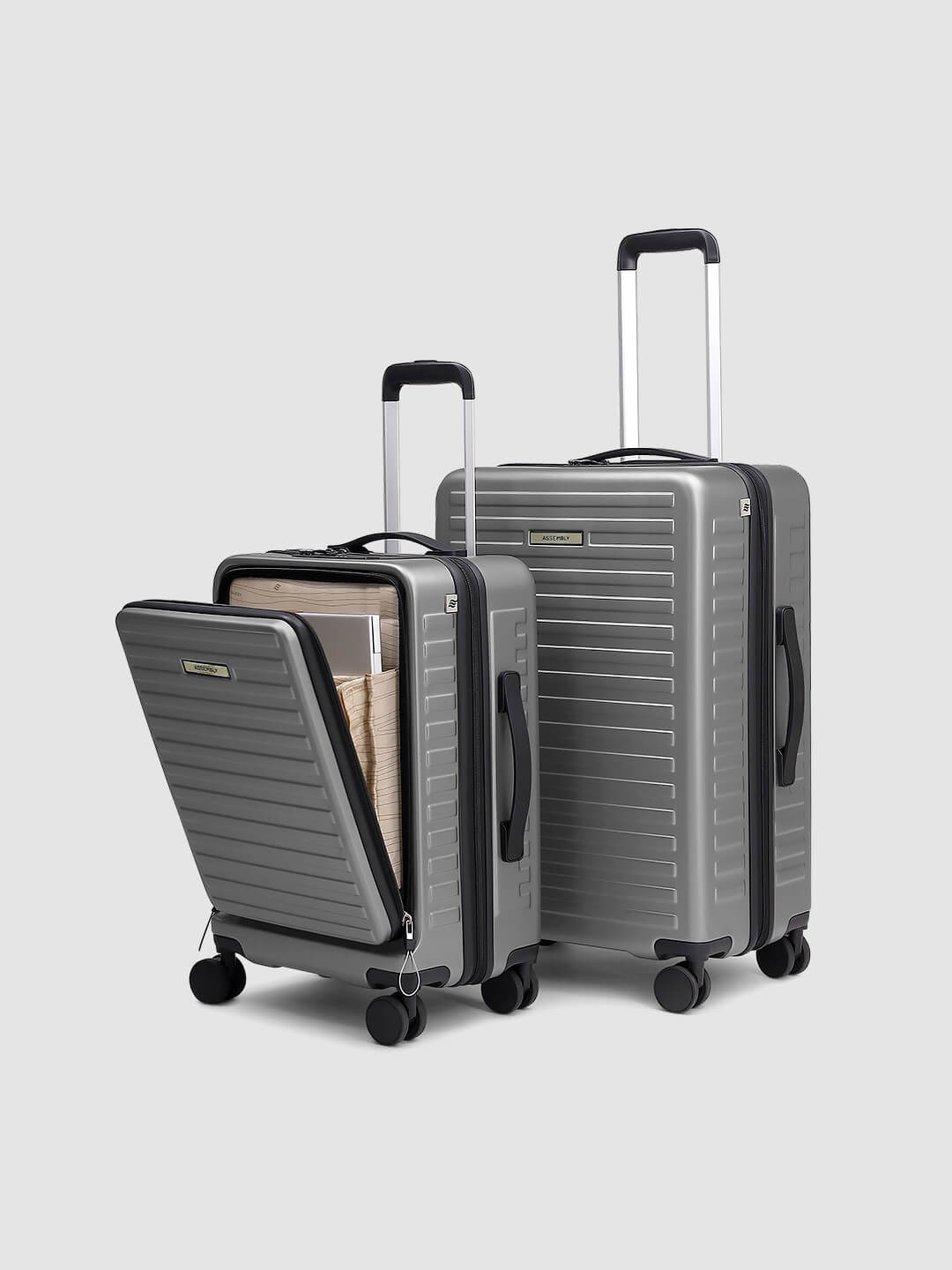 StarkPro Combo | Grey | CabinPro+Medium Hard Luggage