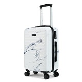 Unisex Starklite | Cabin Hardside Printed Luggage Marble - 20 inch