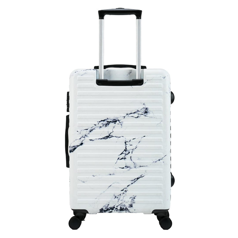 Unisex Starklite | Check-In Hardside Printed Luggage Marble - 24 inch