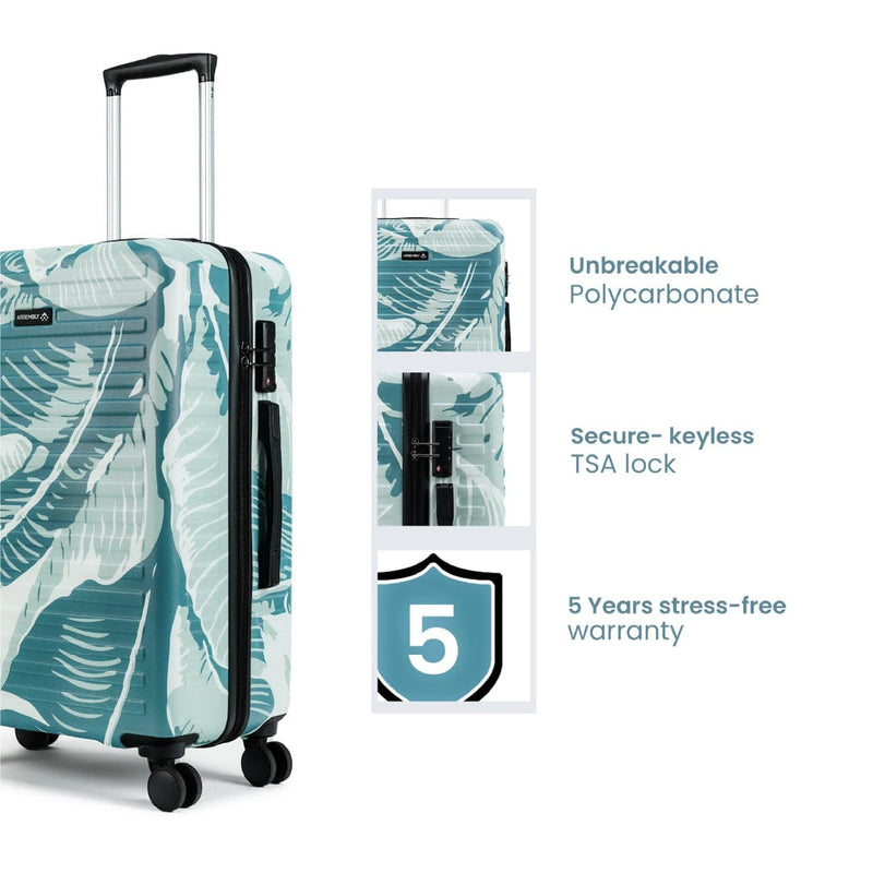 Unisex Starklite | Check-In Hardside Printed Luggage Tropical - 24 inch