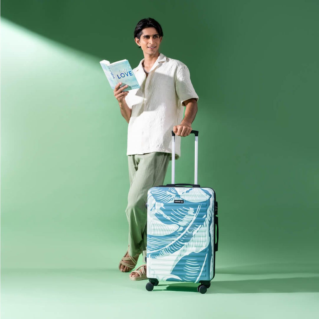 Buy Skybags Jerrycan Periwinkle Large Hard Trolley Bag Online At Best Price  @ Tata CLiQ