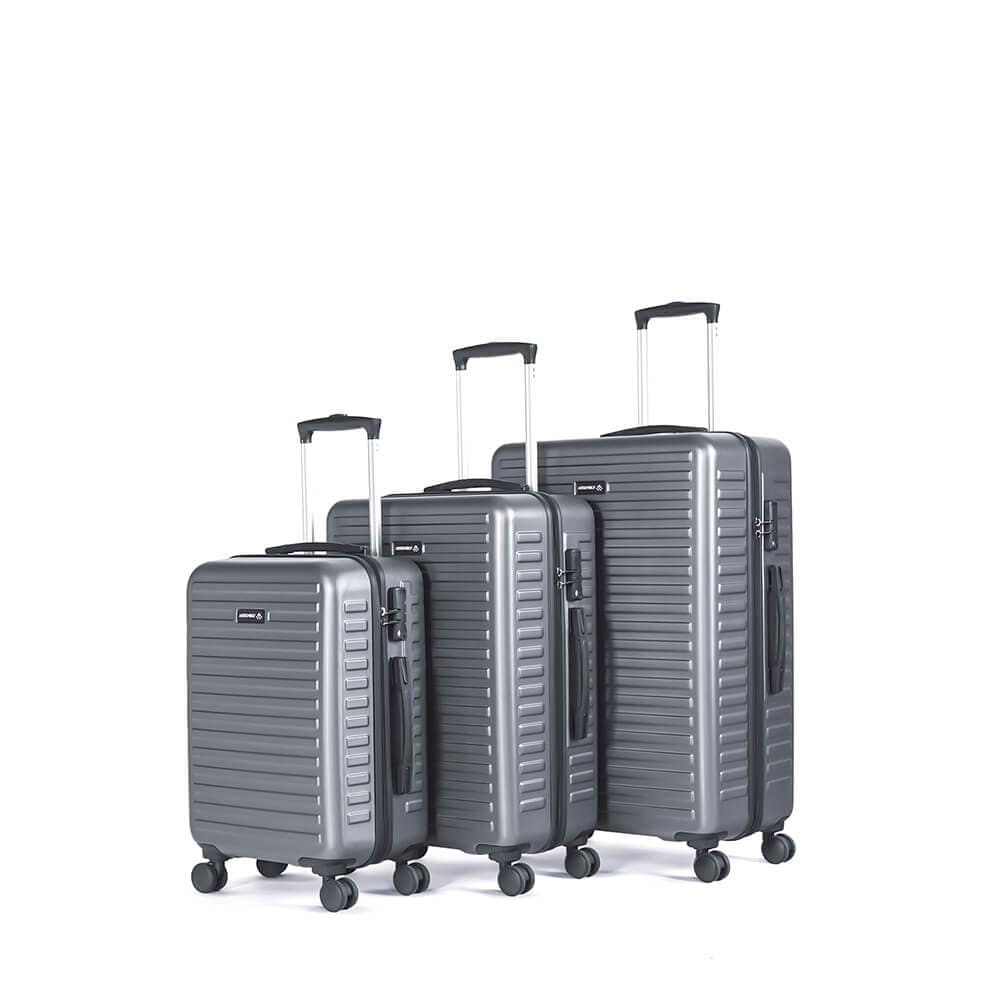 Starklite | Hardside Luggage Set of 3 Grey - (20