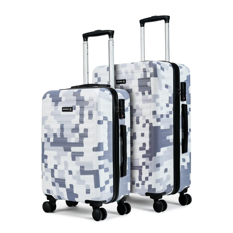 Unisex Starklite | Hardside Printed Luggage Combo Set Camo - (20"+24")