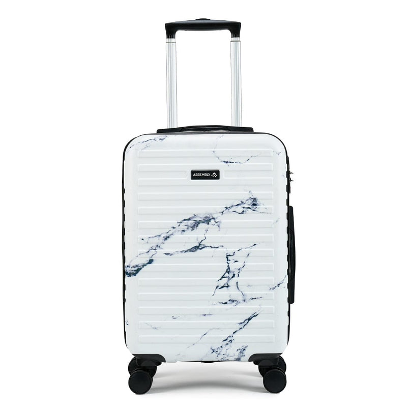 Unisex Starklite | Hardside Printed Luggage Combo Set Marble - (20"+24")