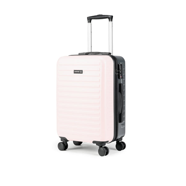 Unisex Starklite Ivory Grey Dual Tone Hard-Sided Cabin Luggage 20 Inches