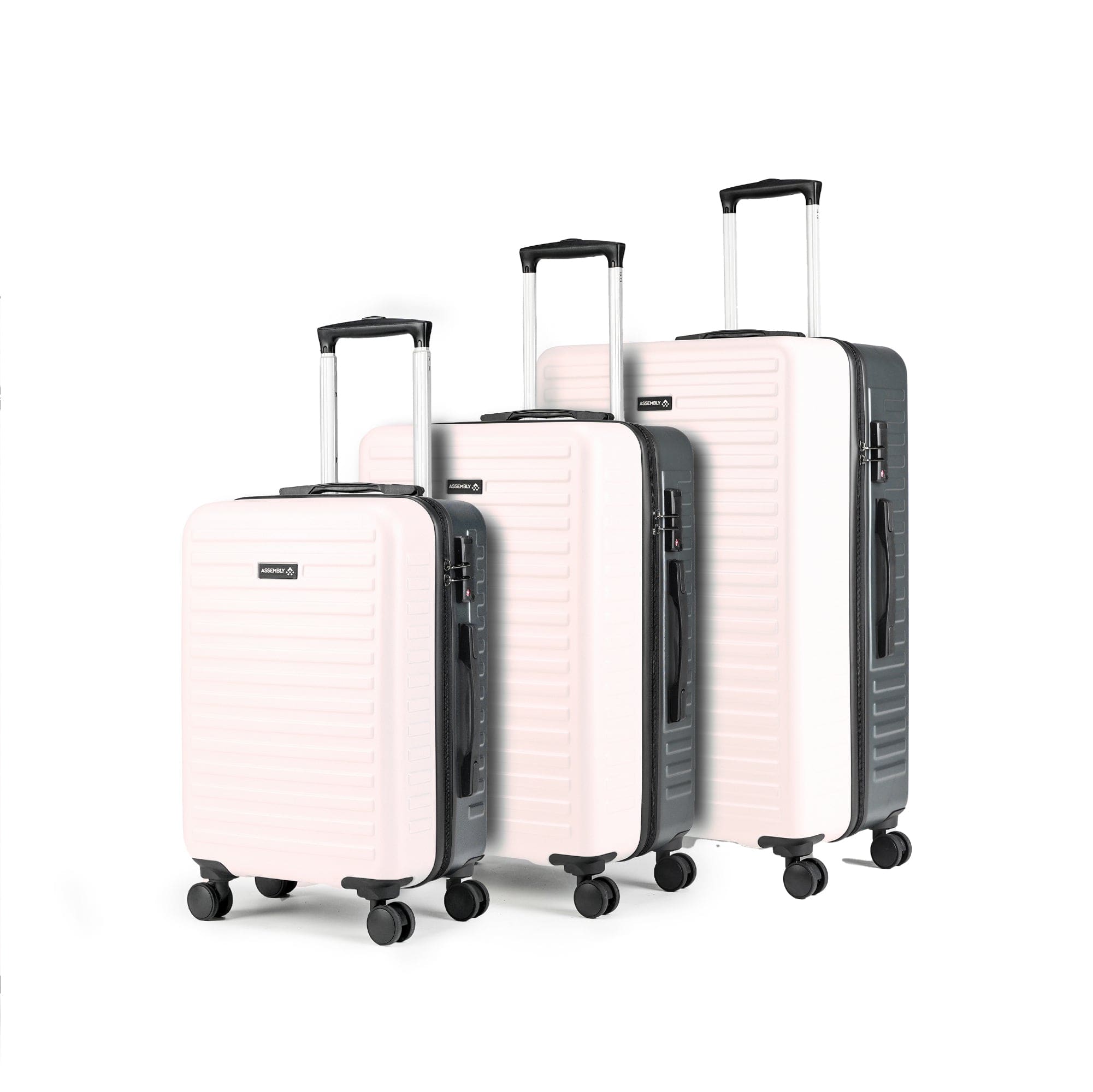 Starklite Ivory Grey Two Tone Hard-Sided Luggage (20