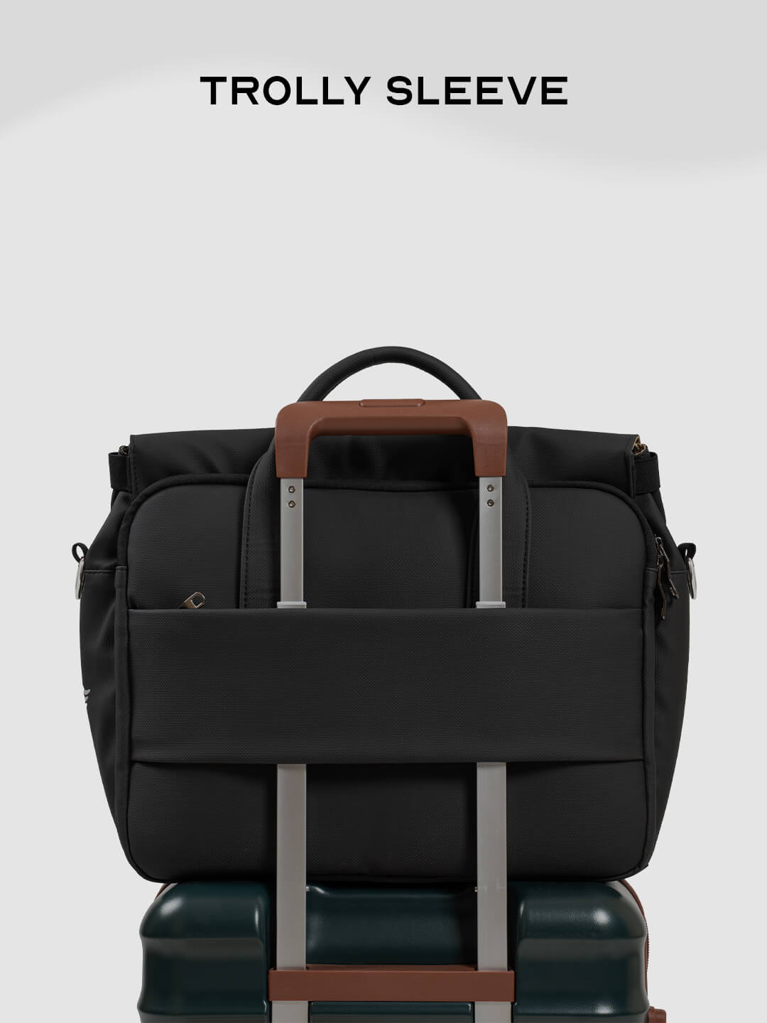 Stark Messenger | Black | Everyday Office Laptop Bag